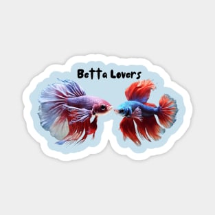 betta fish lovers Magnet