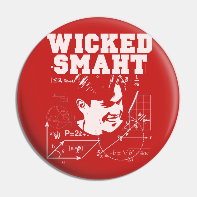 Wicked Smaht Pin by woodsman