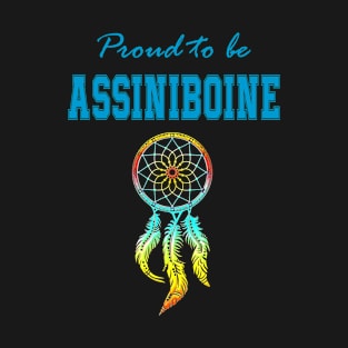 Native American Assiniboine Dreamcatcher 48 T-Shirt