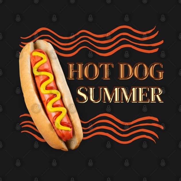 Hot Dog Summer, Actual Hotdog by CursedContent