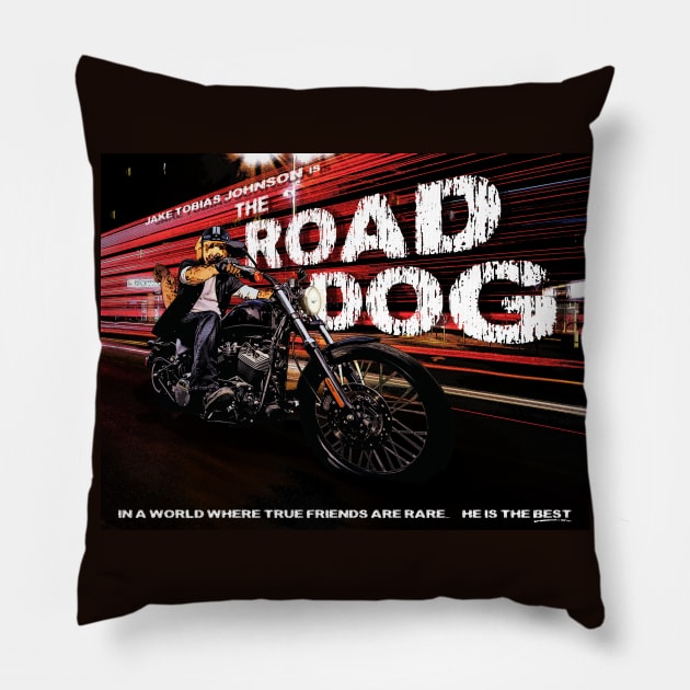 The Road Dog Pillow by ImpArtbyTorg