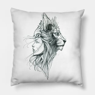 Lioness Pillow