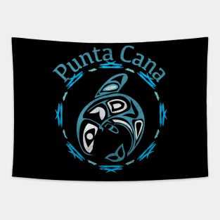 Punta Cana Tribal Fish Tapestry