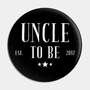 Uncle to be 2017 Pin