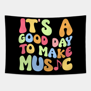 Its A Good Day To Make Music Teacher Back To School Tapestry