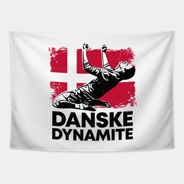 Danmark  Danske Dynamite Denmark Black Tapestry by zeno27