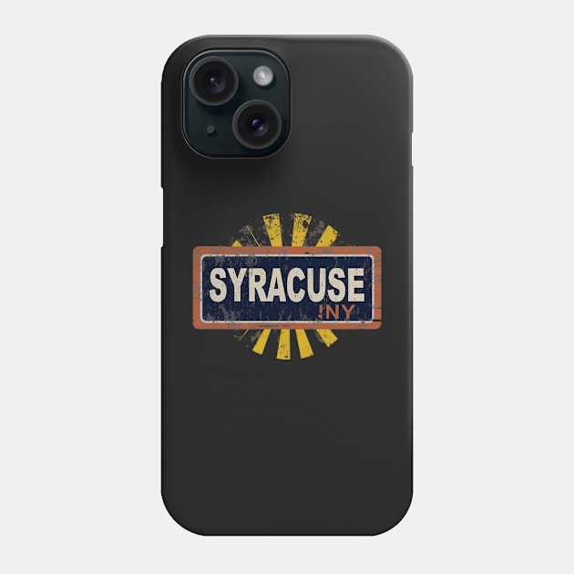 Syracuse Phone Case by OldSchoolRetro