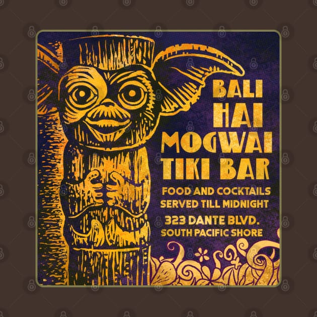 Mogwai Tiki Bar by ChetArt