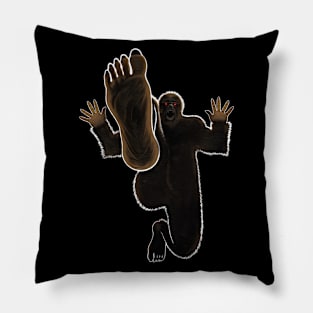 Bigfoot Sasquatch Pillow