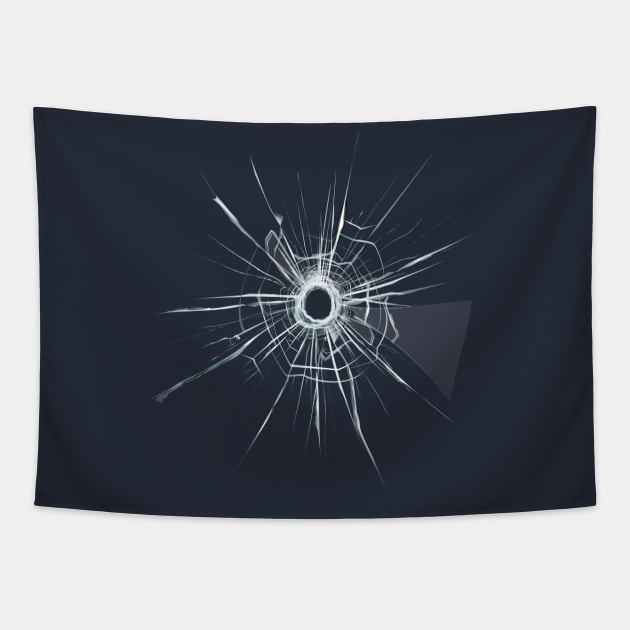 bullet shoot Tapestry by graphicganga