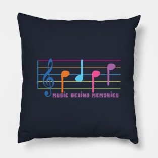 Music Behind Memories Pillow