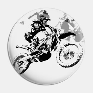 The Big Race - Motocross Racers Pin