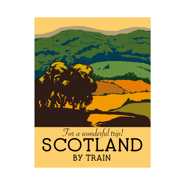 "For a wonderful Trip!" Scotland By Train by nickemporium1