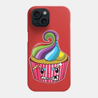 Angry Cupcake Phone Case