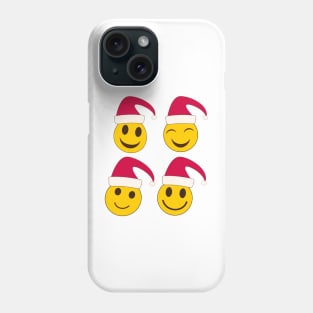 Santa Christmas Smileys Phone Case