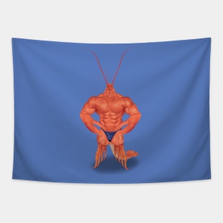 BUFF LOBSTER Tapestry