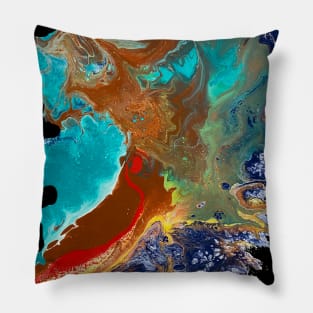 Abstract Flow 2 Pillow