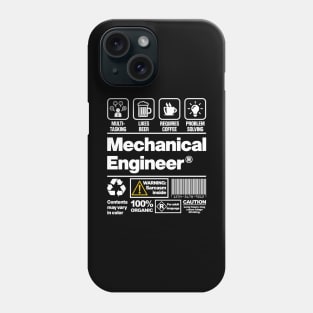'Mechanical Engineer' Funny Mechanic Phone Case