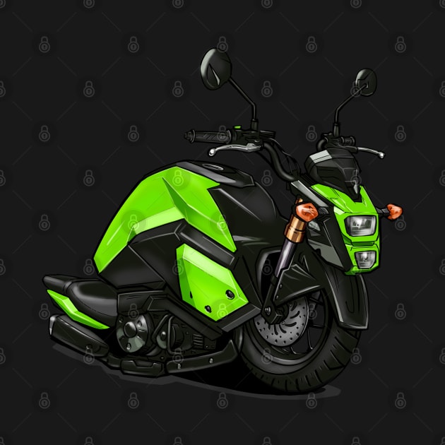 Grom Snail Green by MOTORIND