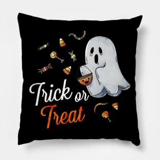 Trick or Treat Ghost Pillow