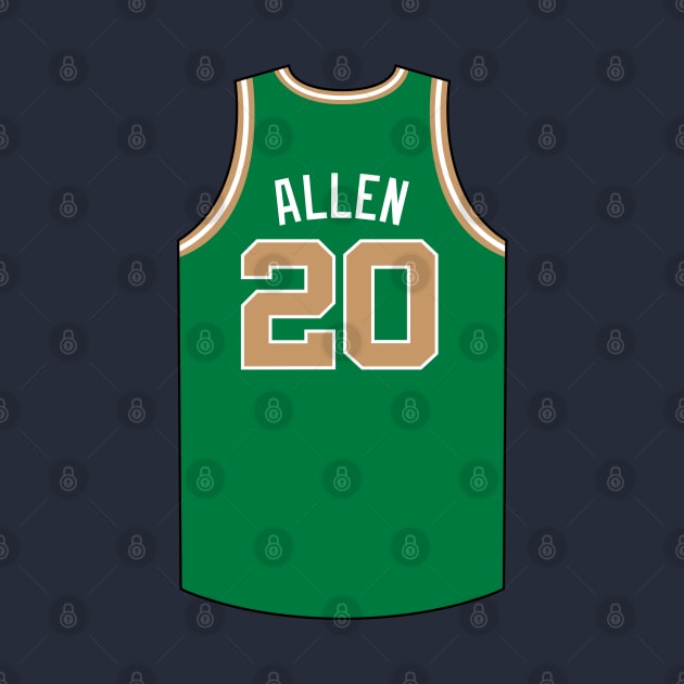 Ray Allen Boston Jersey Qiangy by qiangdade