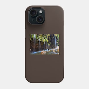 Waterfalls in Pantavrehei canyon Phone Case