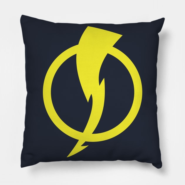 Static Shock Pillow by Ryan