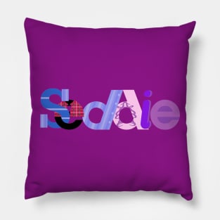 Seddie logo borderless small Pillow