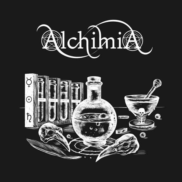 Alchemical Table. Alchimia by gothicrune