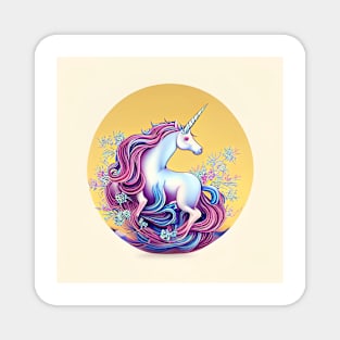 Cute unicorn design Magnet