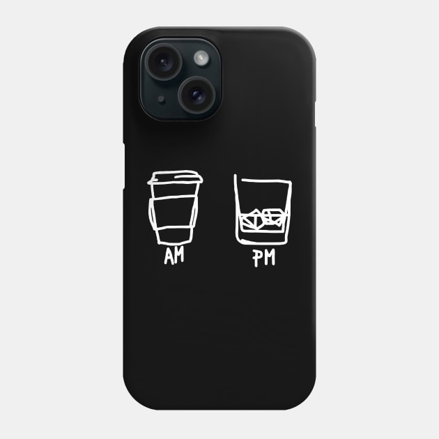 Am To Pm Phone Case by swallo wanvil
