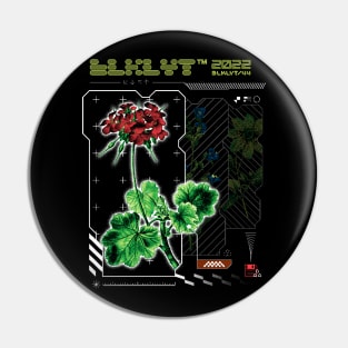 BLKLYT/44 - CYBERPUNK FLOWER Pin