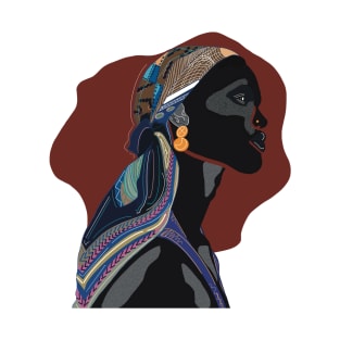 African woman art T-Shirt