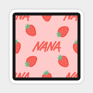 Nana anime strawberry pattern Magnet