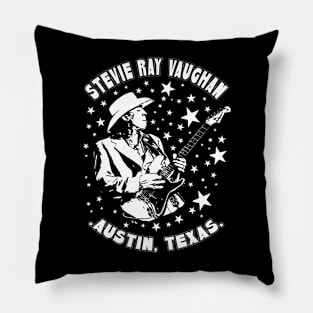 Stevie Ray Vaughan - Austin, Texas Pillow