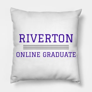 Riverton Silverwolves Online Graduate Pillow