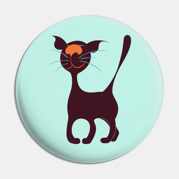 Happy cat Pin by masha