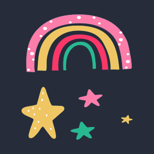 Rainbows and Stars T-Shirt