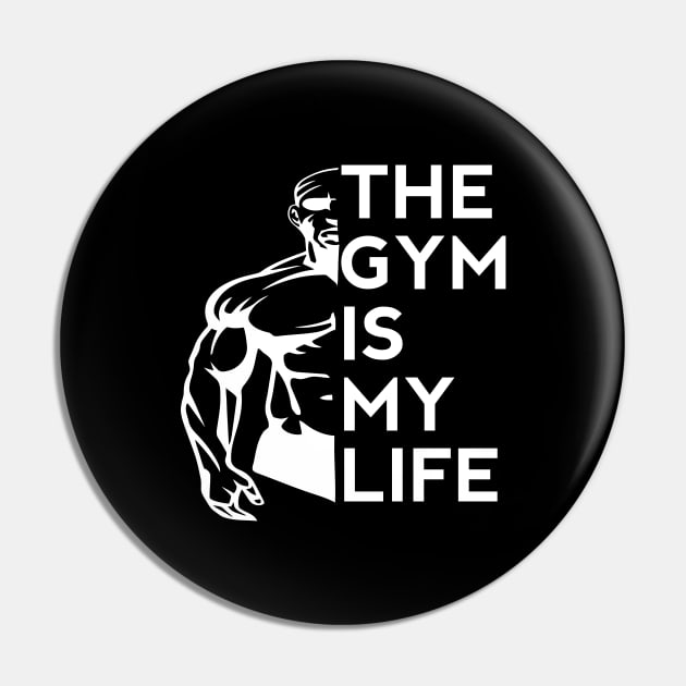 The Gym Is My Life - Best Fitness Gifts - Funny Gym