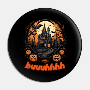 Buuhhhh-Halloween Haunt Pin