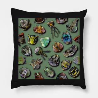 Insect Heads Pillow