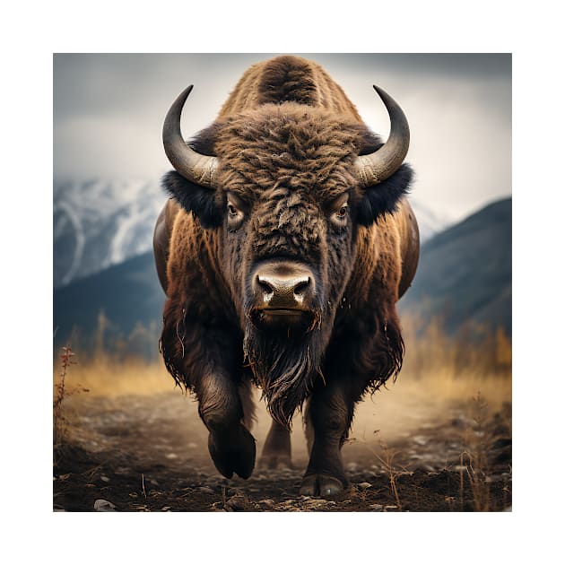 Majestic American Buffalo by Chris Castler