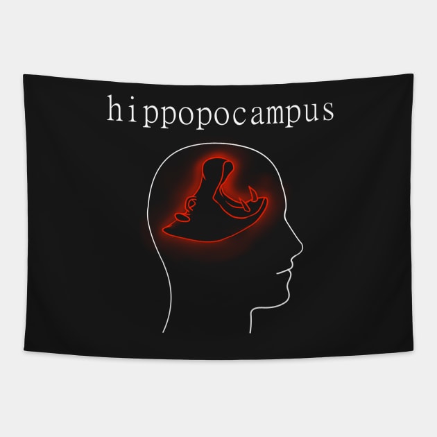 Hippopocampus Tapestry by StandAndStare