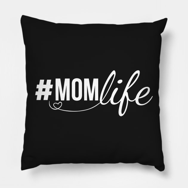 Mom life Pillow by TEEPHILIC