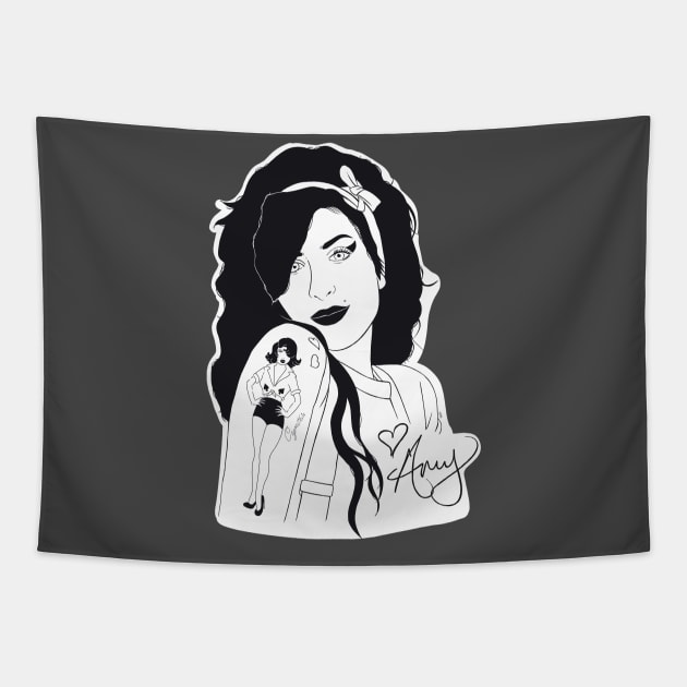 Amy2 Tapestry by estanisaboal