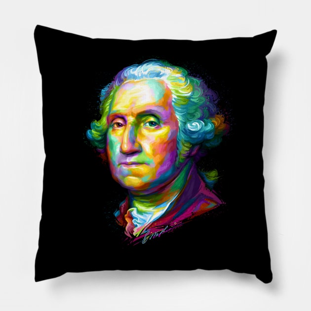 George Washington Pillow by stonemask