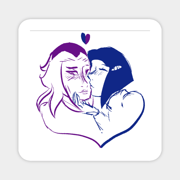 Smooch.png Magnet by ChikaCherryCola