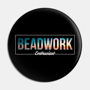 Beach Dreams Beadwork Enthusiast Pin