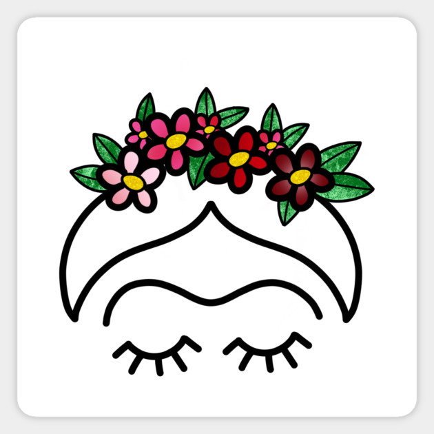 Frida Kahlo Minimal Frida Kahlo Sticker Teepublic