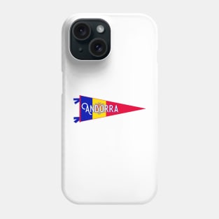 Andorra Flag Pennant Phone Case